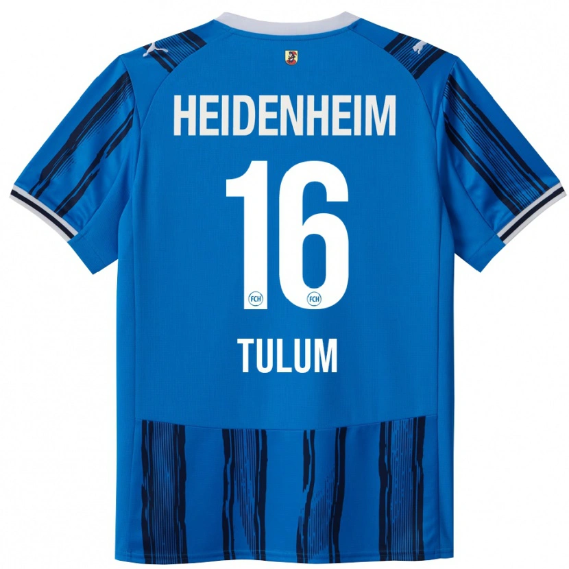 Danxen Homem Camisola Melih Tulum #16 Azul Marinho Alternativa 2025/26 Camisa