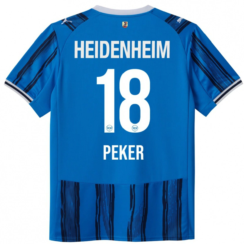 Danxen Homem Camisola Sena Peker #18 Azul Marinho Alternativa 2025/26 Camisa