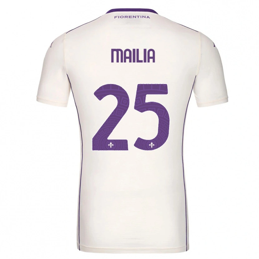 Danxen Mulher Camisola Siria Mailia #25 Branco Roxo Vermelho Alternativa 2025/26 Camisa