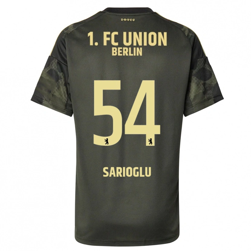 Danxen Mulher Camisola Defne Sarıoğlu #54 Verde Escuro Preto Alternativa 2025/26 Camisa