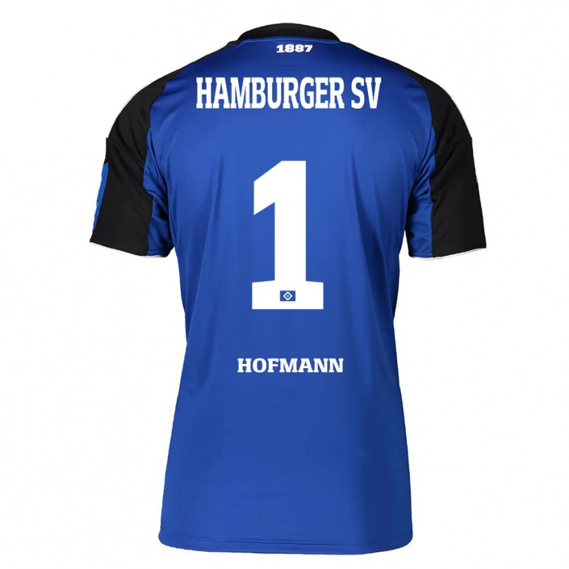 Danxen Mulher Camisola Tobias Hofmann #1 Azul Preto Alternativa 2025/26 Camisa