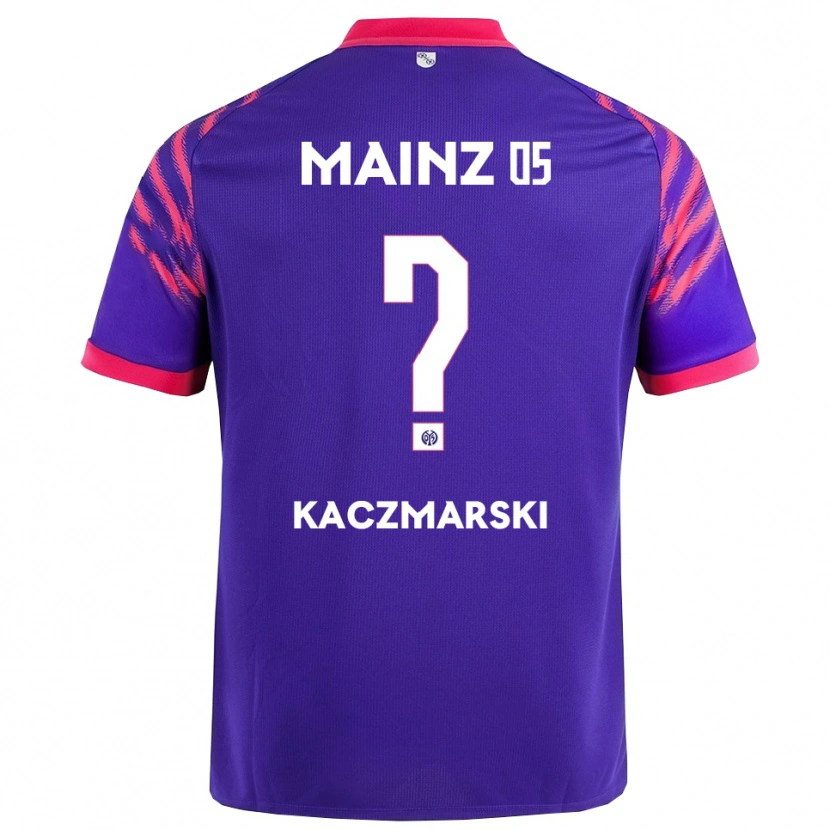 Danxen Mulher Camisola Piotr Kaczmarski #0 Marinho Rosa Alternativa 2025/26 Camisa