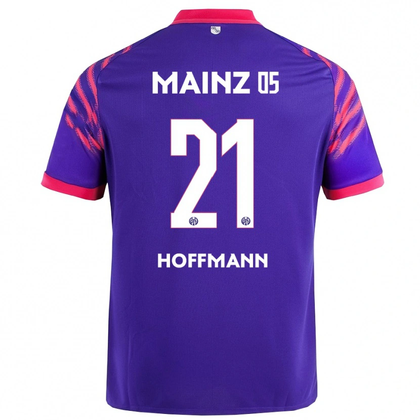 Danxen Mulher Camisola Leon Hoffmann #21 Marinho Rosa Alternativa 2025/26 Camisa