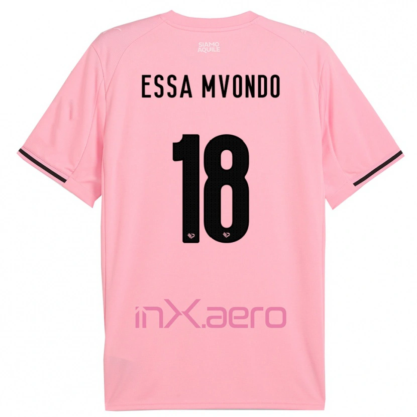 Danxen Criança Camisola Troy Evans Essa Mvondo #18 Rosa Preto Principal 2025/26 Camisa