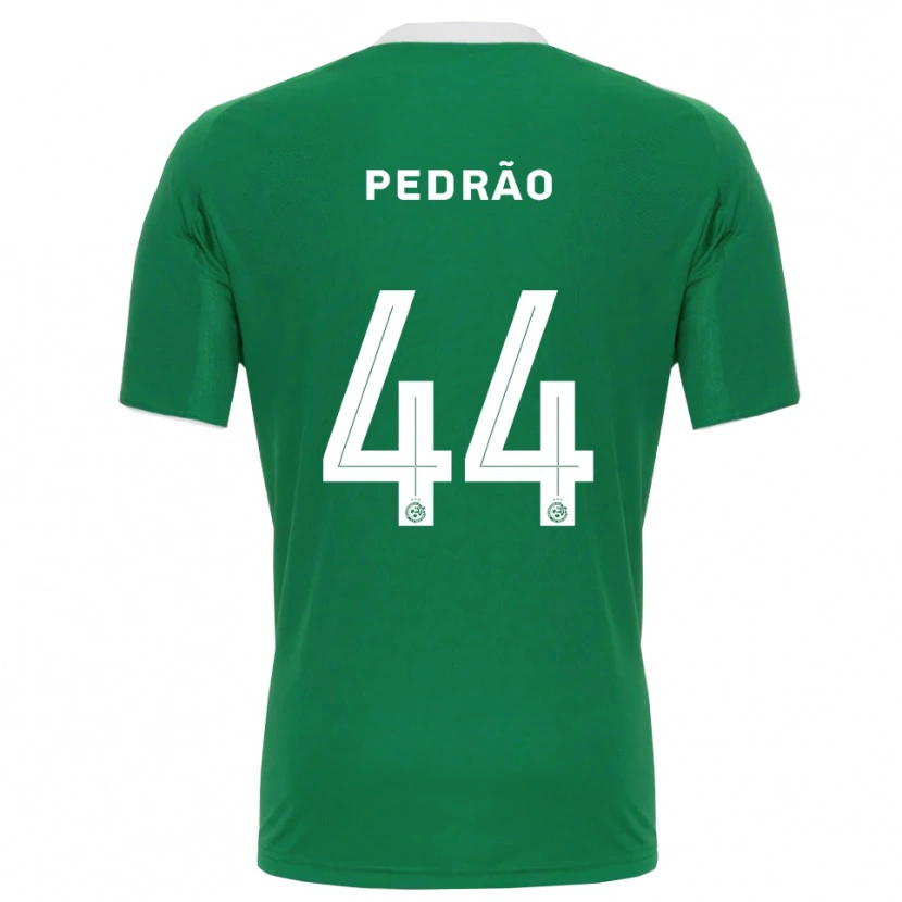 Danxen Criança Camisola Pedrão #44 Verde Branco Principal 2025/26 Camisa