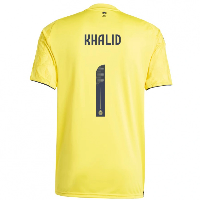 Danxen Criança Camisola Sara Khalid #1 Amarelo Preto Principal 2025/26 Camisa