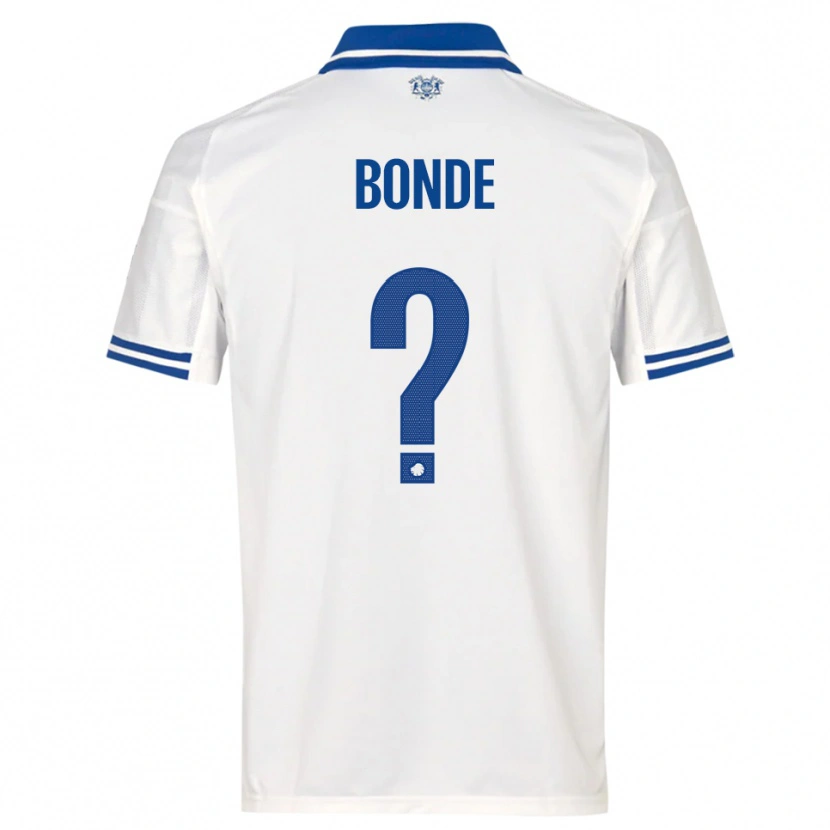 Danxen Criança Camisola Rode Bonde #0 Branco Azul Principal 2025/26 Camisa