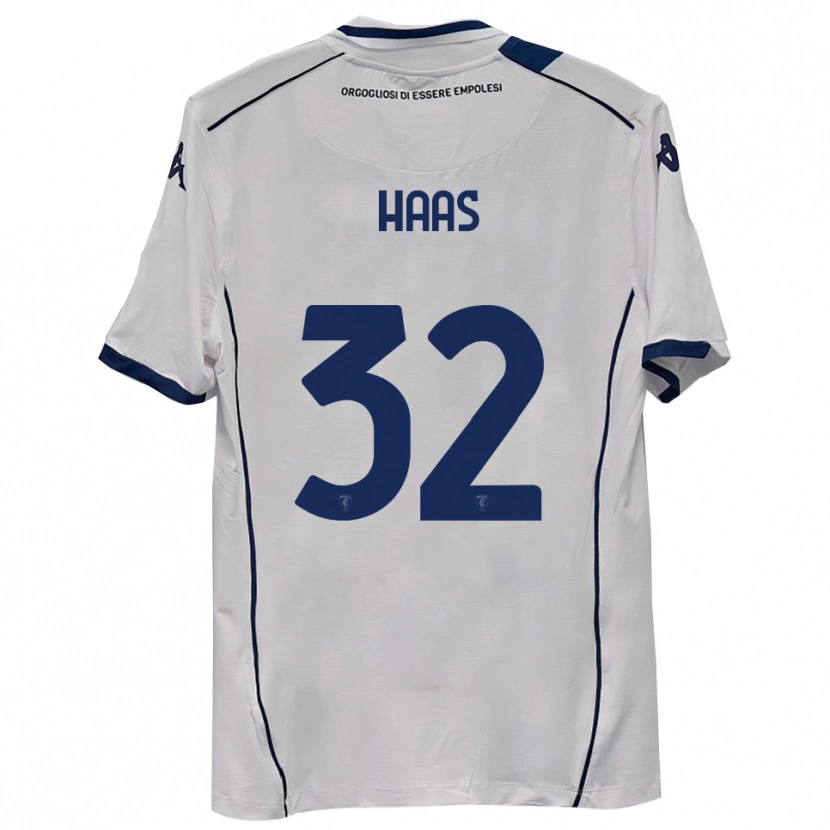 Danxen Criança Camisola Nicolas Haas #32 Azul Marinho Escuro Alternativa 2025/26 Camisa