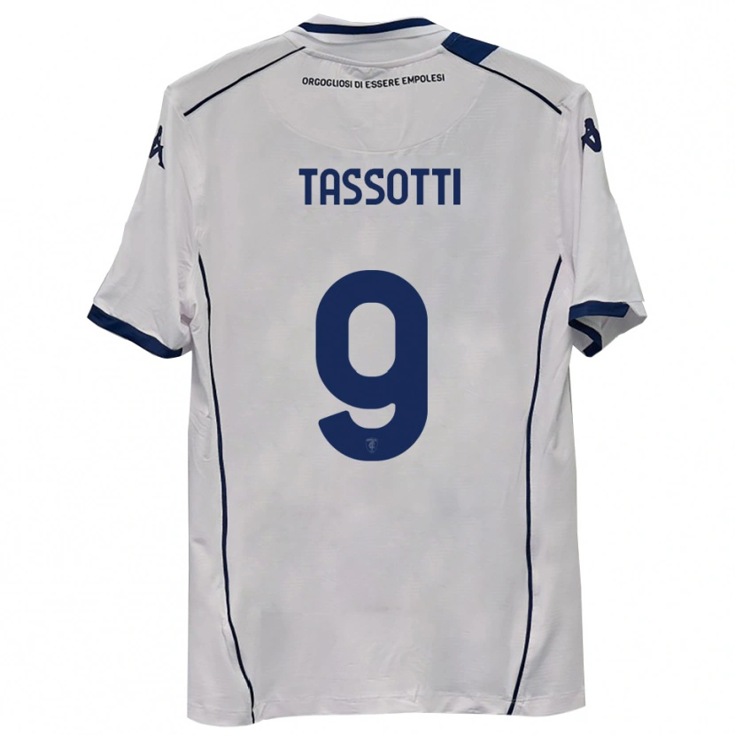Danxen Criança Camisola Denny Tassotti #9 Azul Marinho Escuro Alternativa 2025/26 Camisa