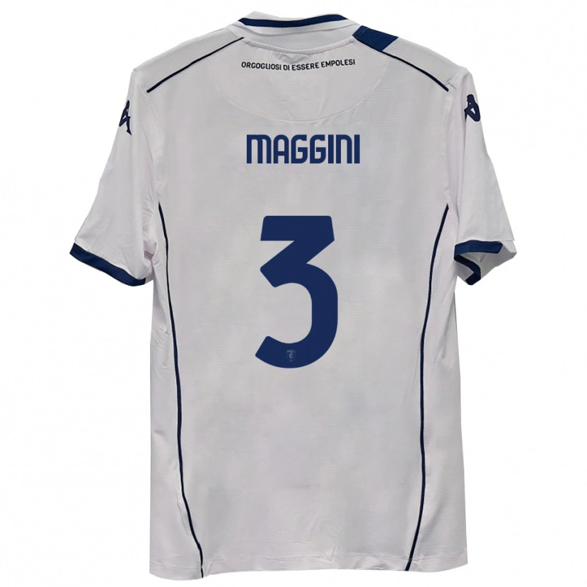 Danxen Criança Camisola Filippo Maggini #3 Azul Marinho Escuro Alternativa 2025/26 Camisa