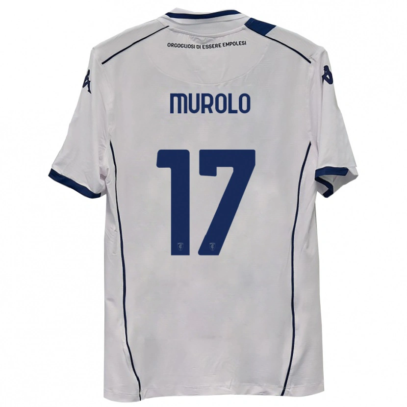 Danxen Criança Camisola Vincenzo Murolo #17 Azul Marinho Escuro Alternativa 2025/26 Camisa
