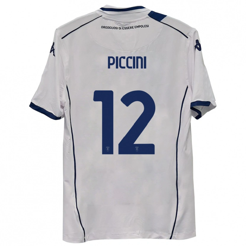 Danxen Criança Camisola Bernardo Piccini #12 Azul Marinho Escuro Alternativa 2025/26 Camisa