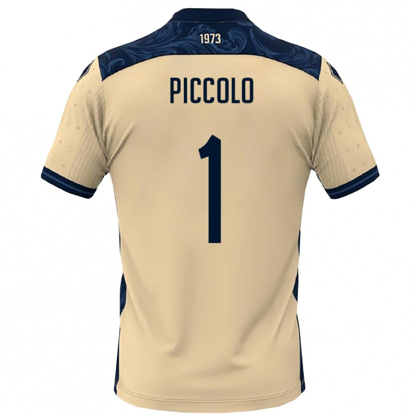 Danxen Criança Camisola Giacomo Piccolo #1 Branco Marinho Alternativa 2025/26 Camisa