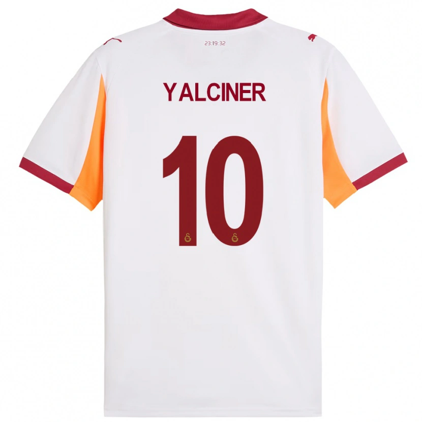 Danxen Criança Camisola İsmigül Yalçıner #10 Branco Vermelho Alternativa 2025/26 Camisa