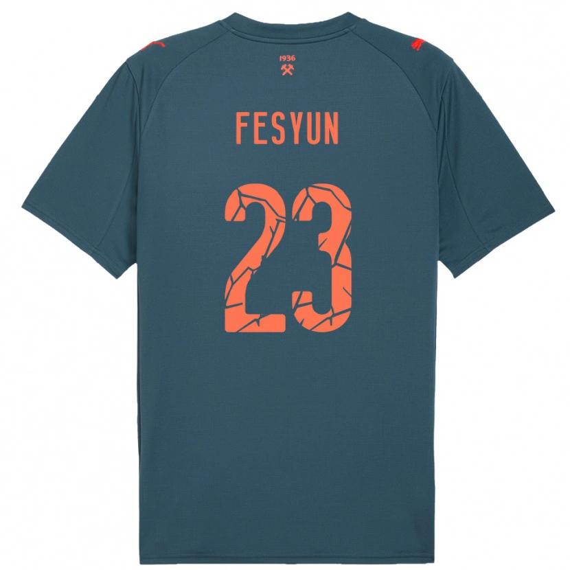 Danxen Criança Camisola Kiril Fesyun #23 Marinho Vermelho Alternativa 2025/26 Camisa