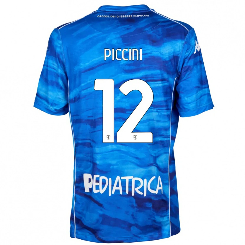 Danxen Homem Camisola Bernardo Piccini #12 Azul Branco Principal 2025/26 Camisa