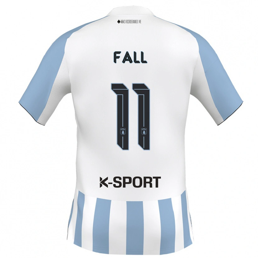 Danxen Homem Camisola Maguette Fall #11 Branco Azul Celeste Principal 2025/26 Camisa