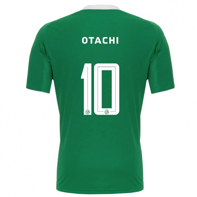 Danxen Homem Camisola Eden Otachi #10 Verde Branco Principal 2025/26 Camisa