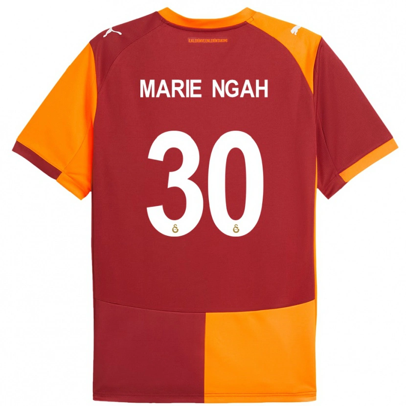 Danxen Homem Camisola Marie Gisele Divine Ngah Manga #30 Vermelho Laranja Principal 2025/26 Camisa