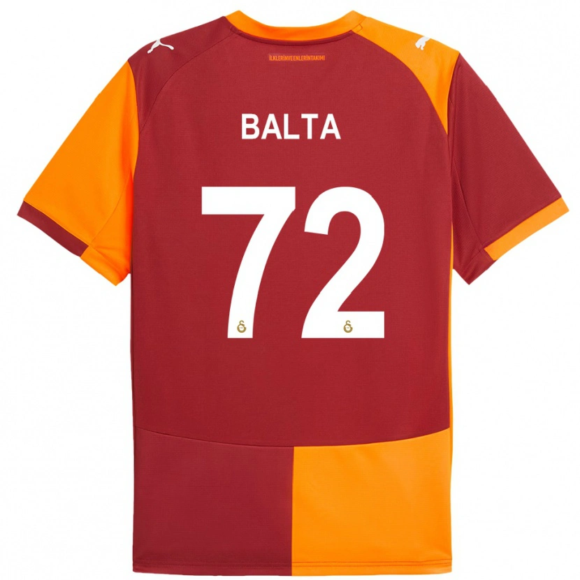 Danxen Homem Camisola Çağrı Balta #72 Vermelho Laranja Principal 2025/26 Camisa