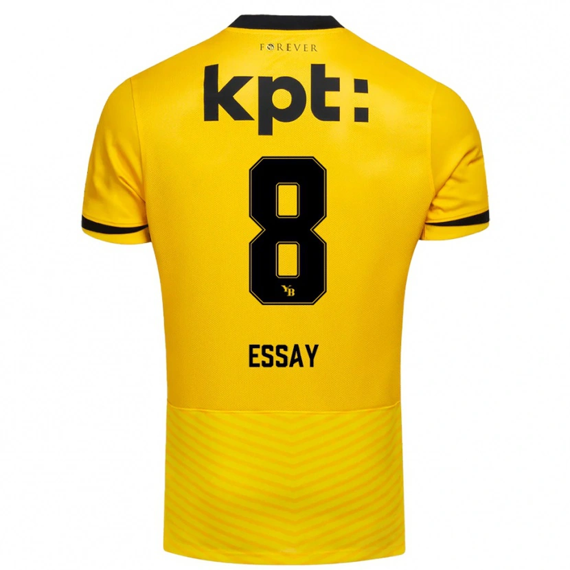 Danxen Homem Camisola Perceval Essay #8 Amarelo Preto Principal 2025/26 Camisa