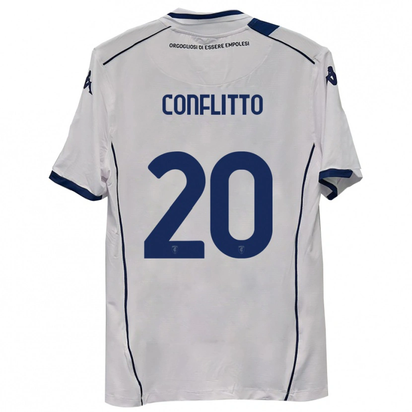 Danxen Homem Camisola Tommaso Conflitto #20 Azul Marinho Escuro Alternativa 2025/26 Camisa