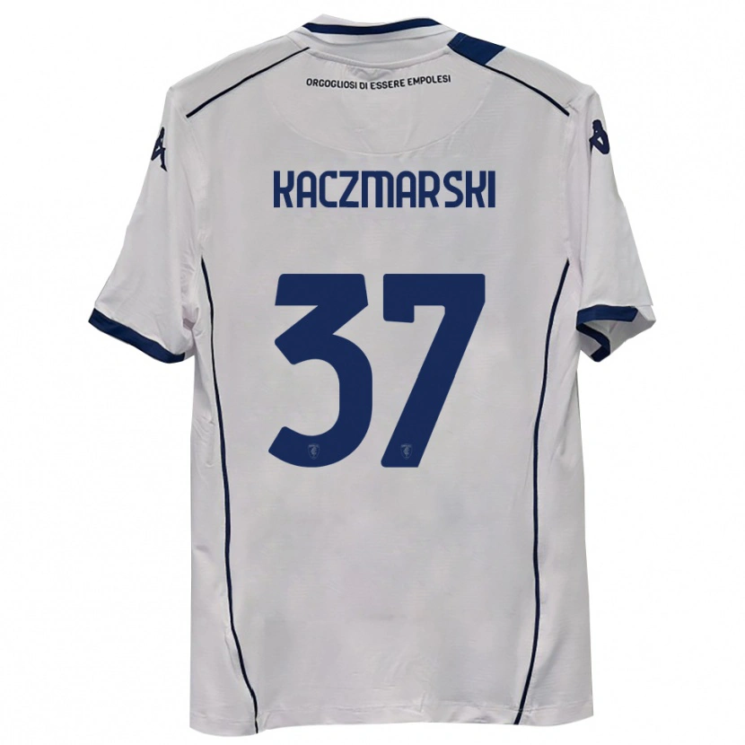 Danxen Homem Camisola Iwo Kaczmarski #37 Azul Marinho Escuro Alternativa 2025/26 Camisa