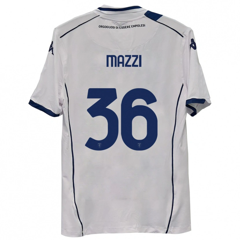 Danxen Homem Camisola Nicola Mazzi #36 Azul Marinho Escuro Alternativa 2025/26 Camisa