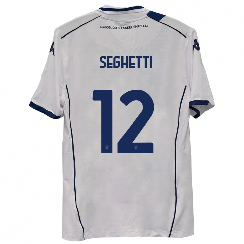 Danxen Homem Camisola Jacopo Seghetti #12 Azul Marinho Escuro Alternativa 2025/26 Camisa