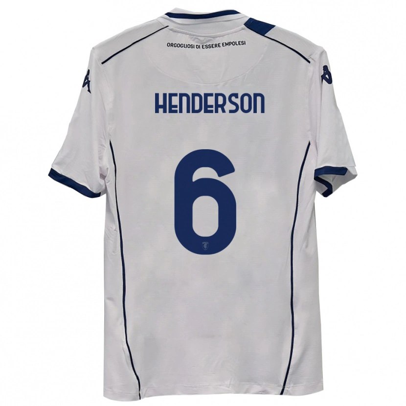 Danxen Homem Camisola Liam Henderson #6 Azul Marinho Escuro Alternativa 2025/26 Camisa