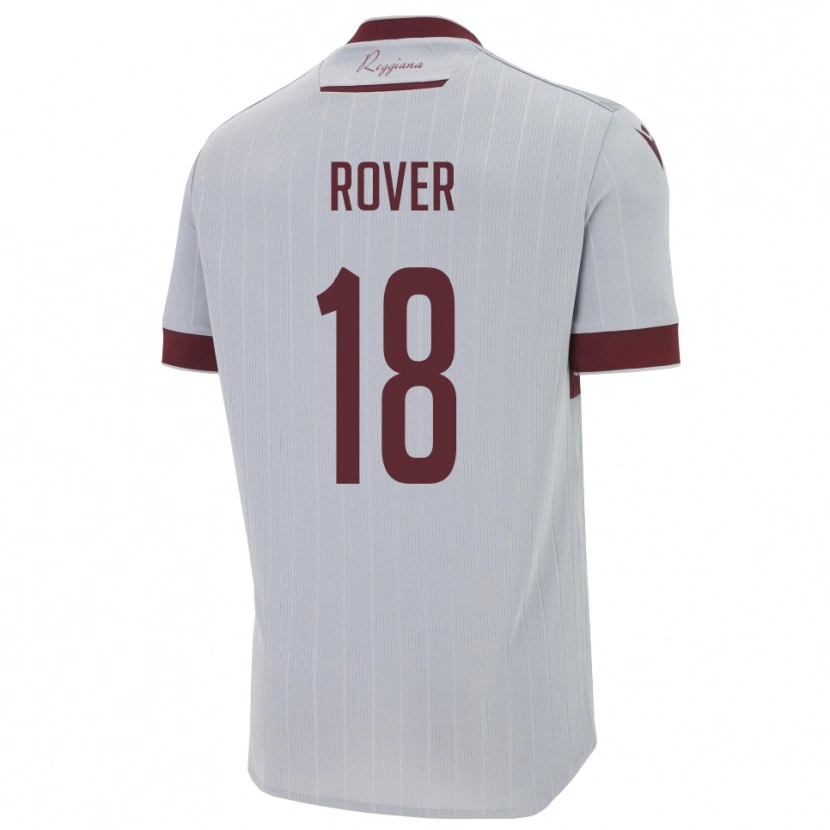 Danxen Homem Camisola Matteo Rover #18 Borgonha Branco Alternativa 2025/26 Camisa