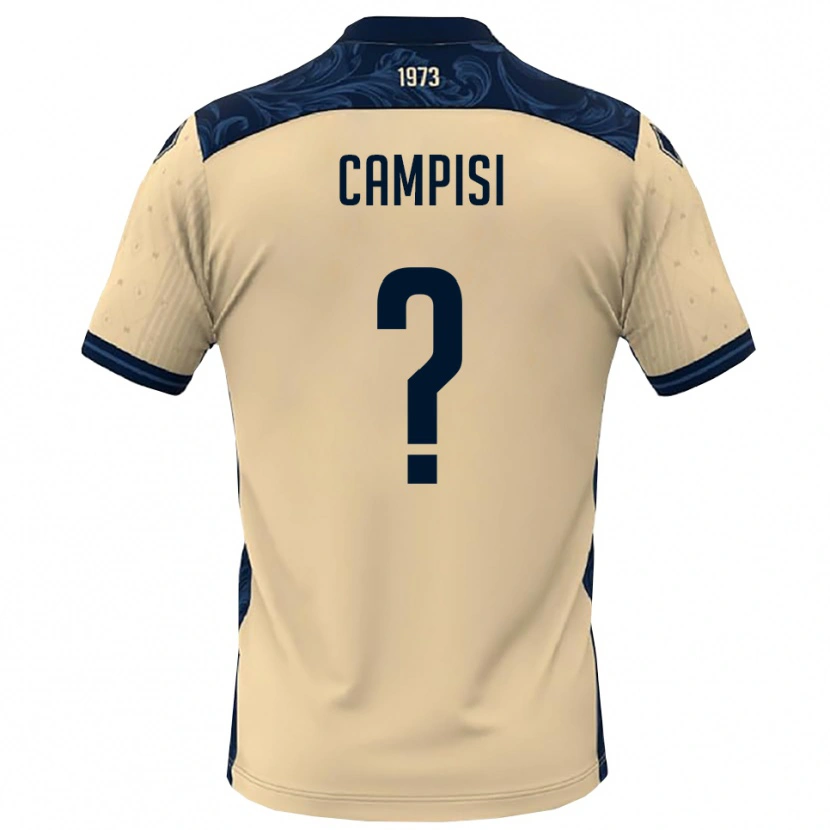 Danxen Homem Camisola Riccardo Campisi #0 Branco Marinho Alternativa 2025/26 Camisa