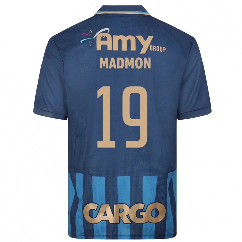 Danxen Homem Camisola Elad Madmon #19 Azul Marinho Alternativa 2025/26 Camisa