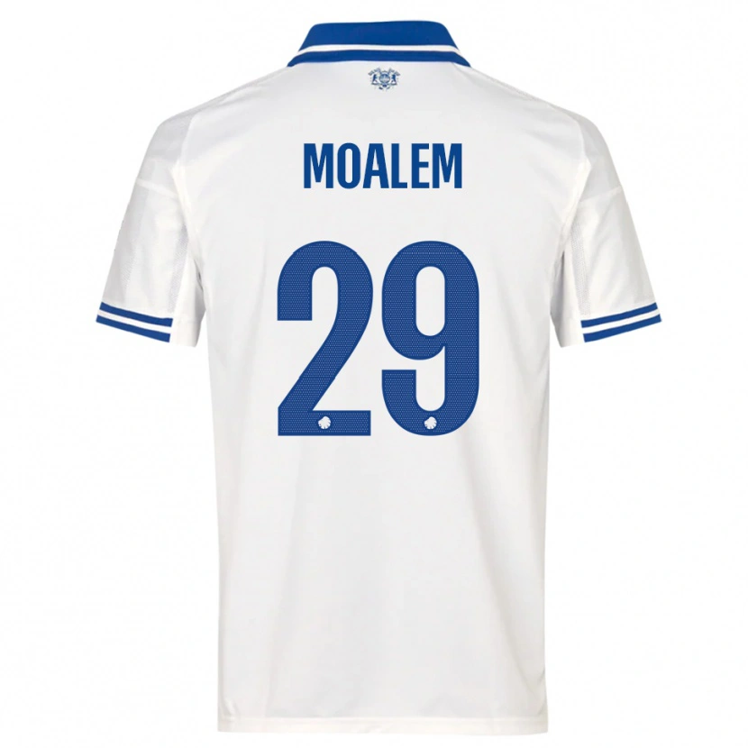 Danxen Mulher Camisola Jonathan Moalem #29 Branco Azul Principal 2025/26 Camisa