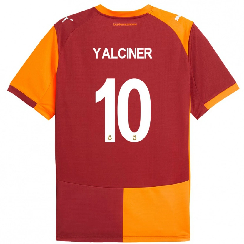 Danxen Mulher Camisola İsmigül Yalçıner #10 Vermelho Laranja Principal 2025/26 Camisa