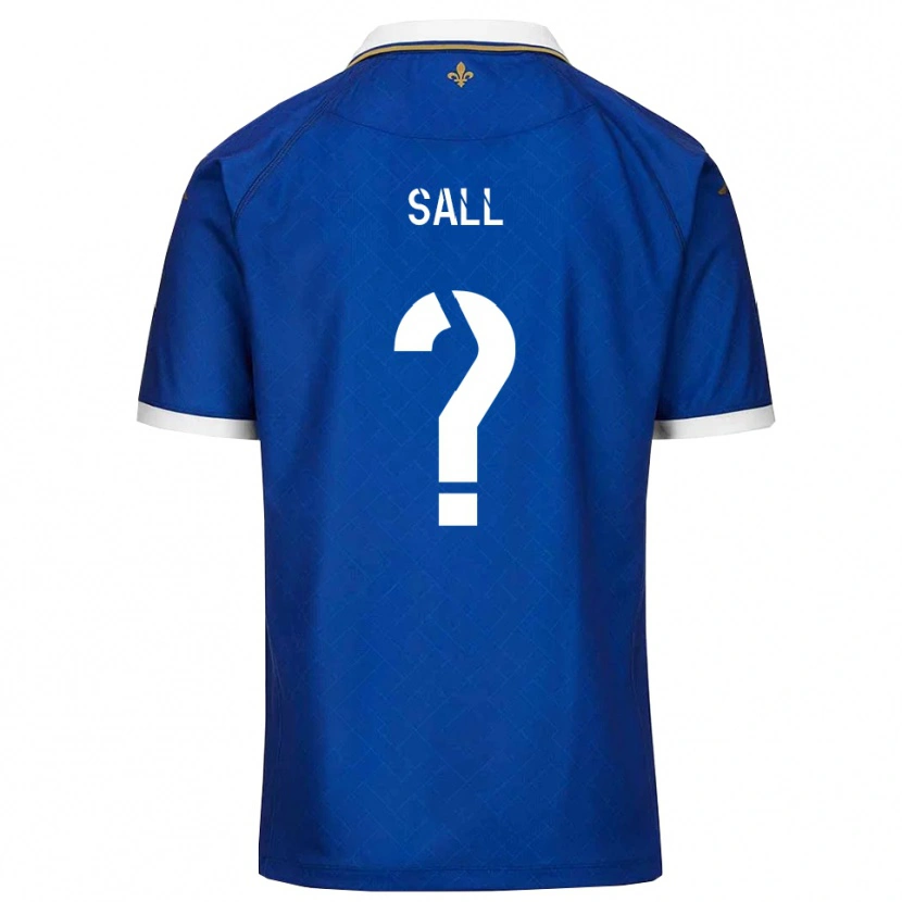 Danxen Mulher Camisola Issa Sall #0 Azul Dourado Principal 2025/26 Camisa