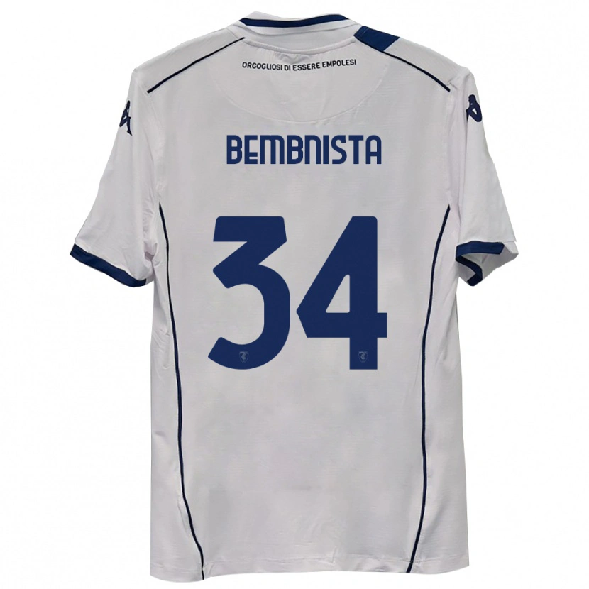 Danxen Mulher Camisola Dawid Bembnista #34 Azul Marinho Escuro Alternativa 2025/26 Camisa