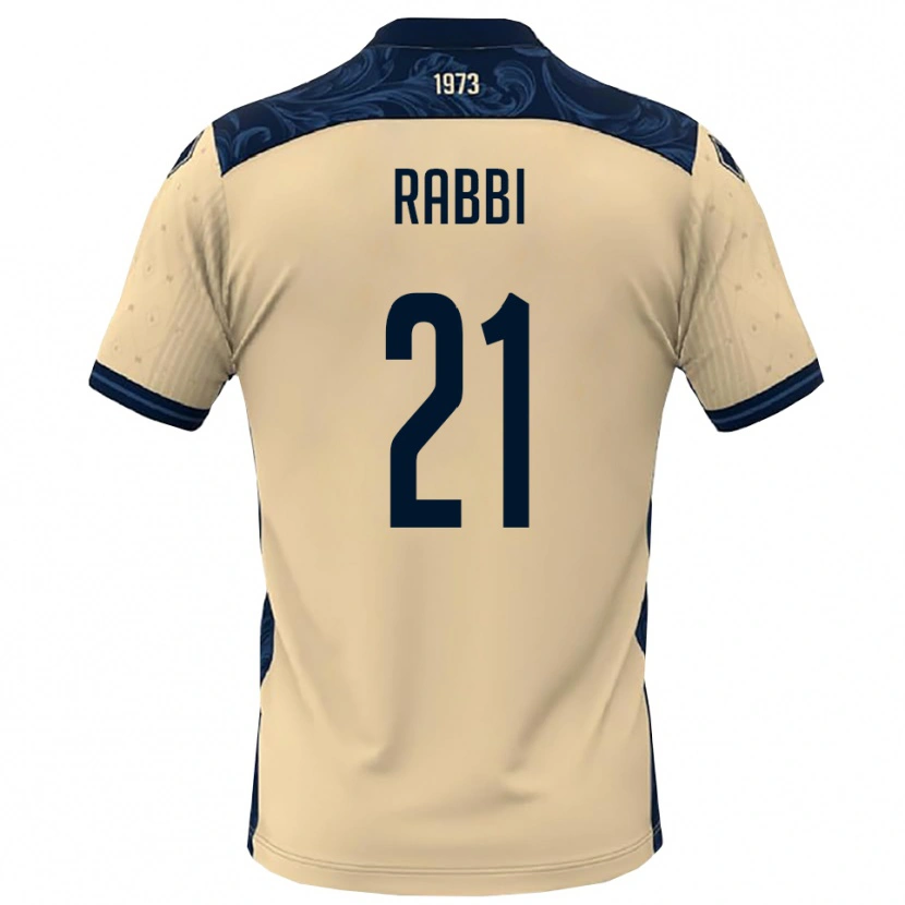 Danxen Mulher Camisola Simone Rabbi #21 Branco Marinho Alternativa 2025/26 Camisa