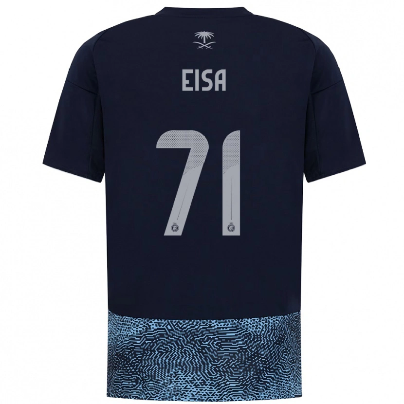 Danxen Mulher Camisola Bayan Eisa #71 Marinho Azul Celeste Alternativa 2025/26 Camisa
