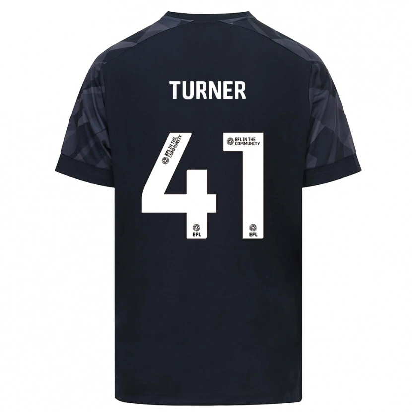 Danxen Criança Matthew Turner #41 Preto Branco Camisola Guarda-Redes 2025/26 Camisa