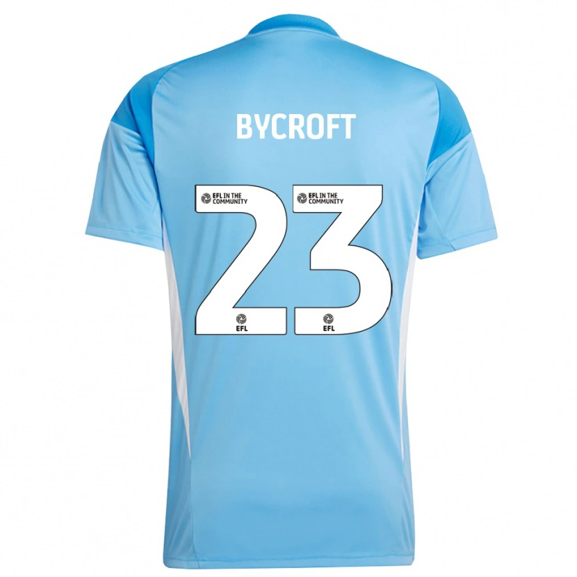 Danxen Criança Jack Bycroft #23 Azul Celeste Camisola Guarda-Redes 2025/26 Camisa