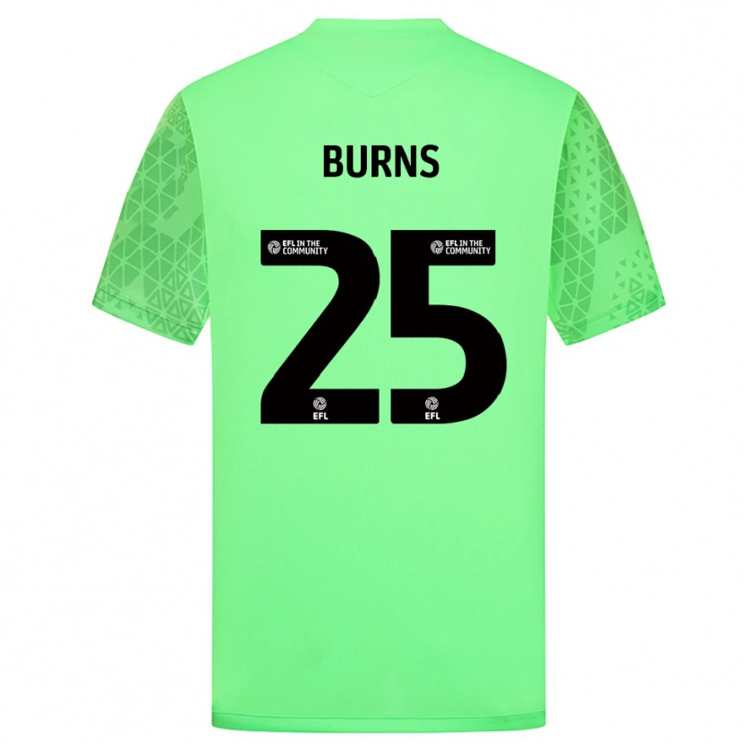 Danxen Criança Jacqueline Burns #25 Verde Claro Camisola Guarda-Redes 2025/26 Camisa