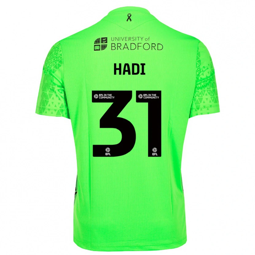 Danxen Criança Zac Hadi #31 Verde Primavera Camisola Guarda-Redes 2025/26 Camisa