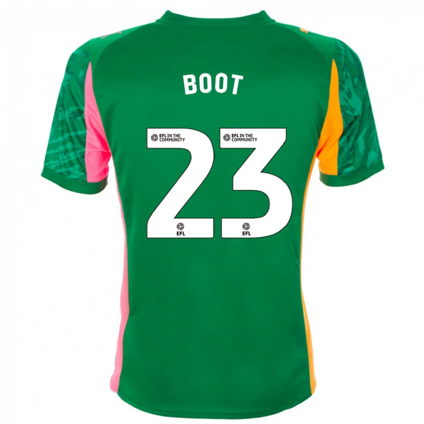 Danxen Criança Ryan Boot #23 Laranja Verde Rosa Camisola Guarda-Redes 2025/26 Camisa