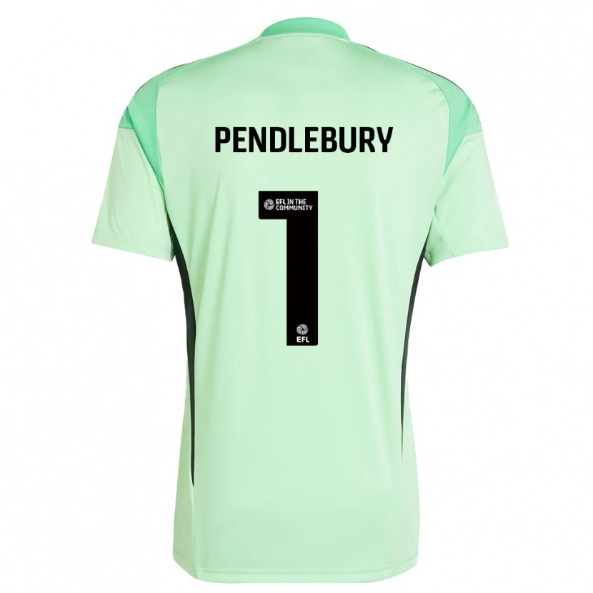 Danxen Criança Izzy Pendlebury #1 Preto Verde Claro Camisola Guarda-Redes 2025/26 Camisa