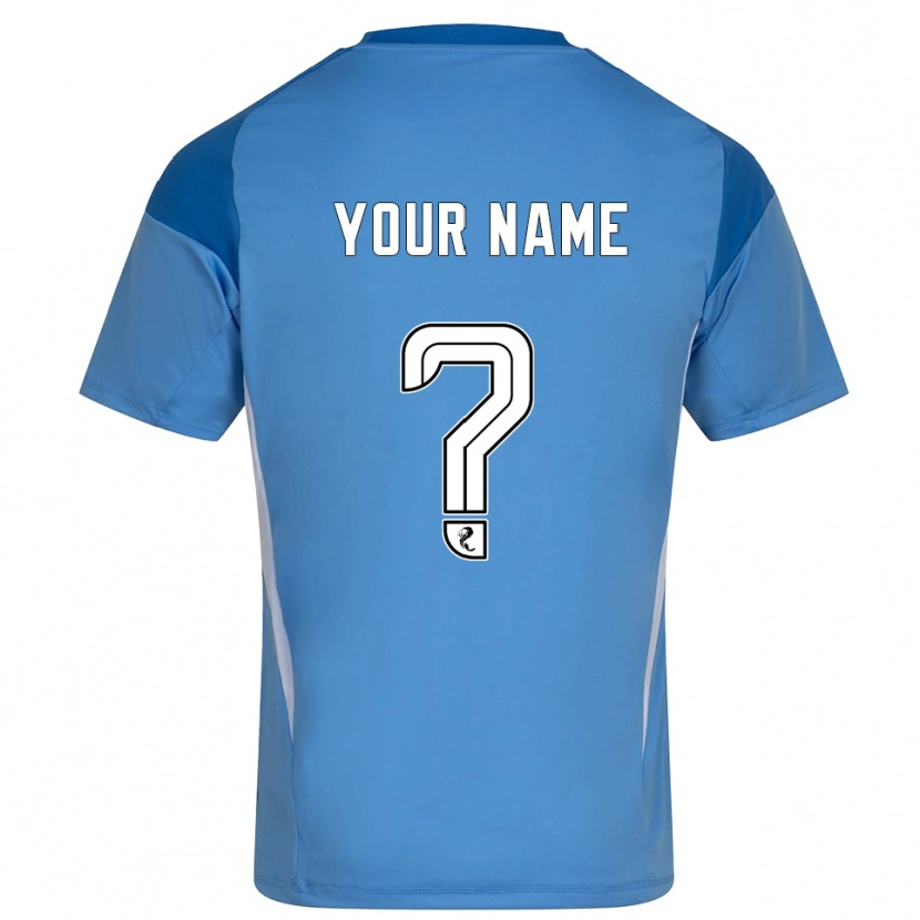 Danxen Criança Aberdeen Branco Azul Camisola Guarda-Redes 2025/26 Camisa