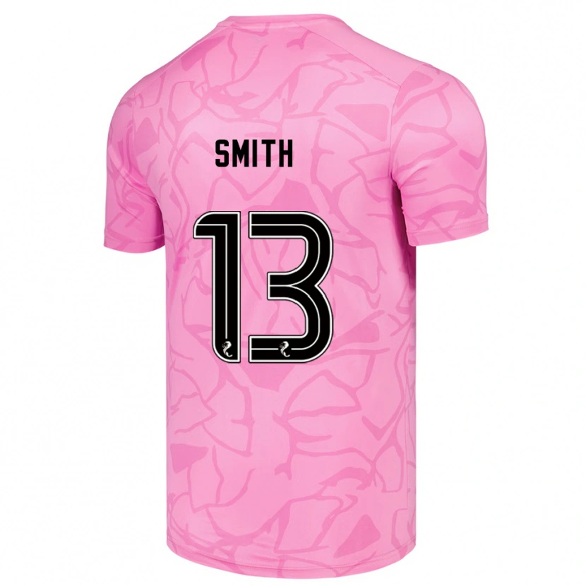 Danxen Criança Jordan Smith #13 Preto Rosa Camisola Guarda-Redes 2025/26 Camisa