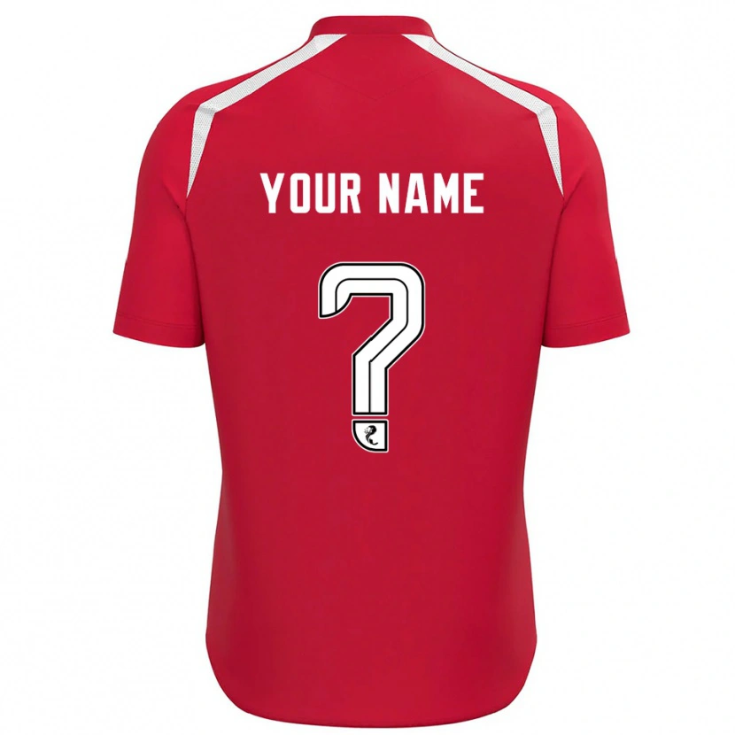 Danxen Criança St Johnstone Branco Vermelho Camisola Guarda-Redes 2025/26 Camisa