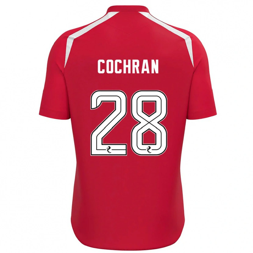 Danxen Criança Bobby Cochran #28 Branco Vermelho Camisola Guarda-Redes 2025/26 Camisa