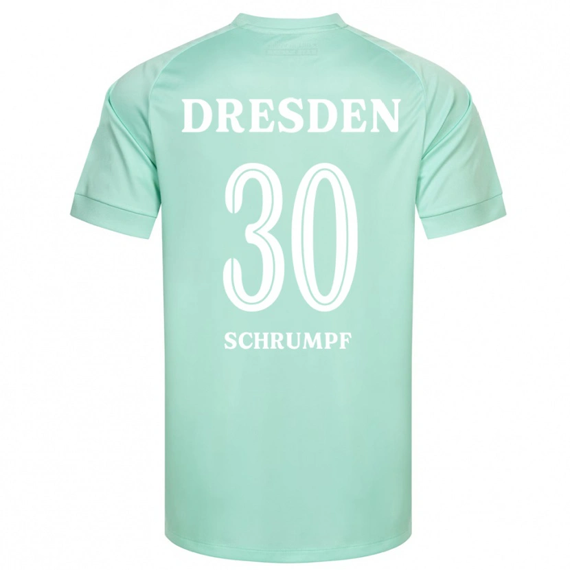Danxen Criança Janis Schrumpf #30 Verde Claro Branco Camisola Guarda-Redes 2025/26 Camisa